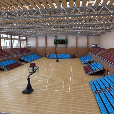 6.0mm Anti-slipbackyard basketball court flooring